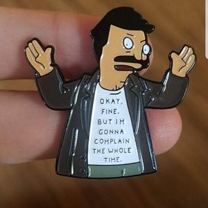 Bob Belcher Complains...Bob's Burgers Enamel Pin